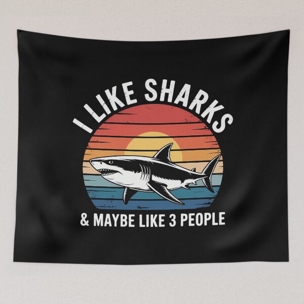 Item preview, Shark Lovers Funny designed and sold by savrmiller.