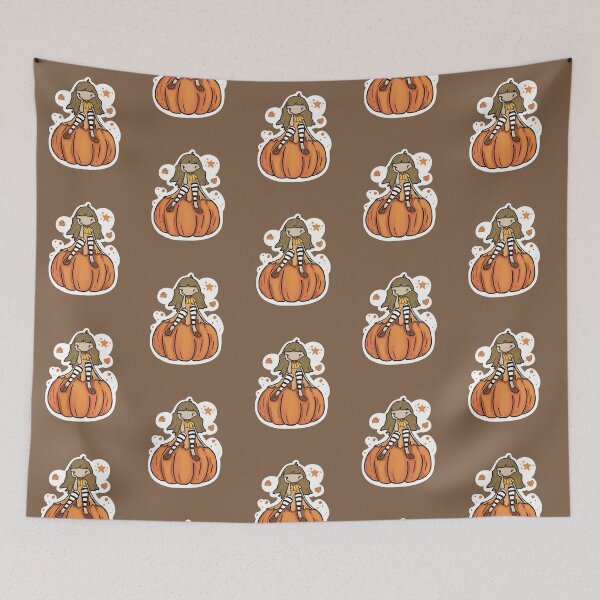 Item preview, Fairy Pumpkin, Halloween Fairy, Spooky Season, Spooky Pumpkin, Cozy Fairy designed and sold by SaSzArt.