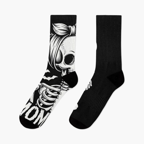 Item preview, Skeleton Coffee Funny Halloween Mom Mama designed and sold by savrmiller.