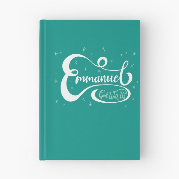 Item preview, Emmanuel – God With Us Christmas Typography Art designed and sold by abi bryan design.