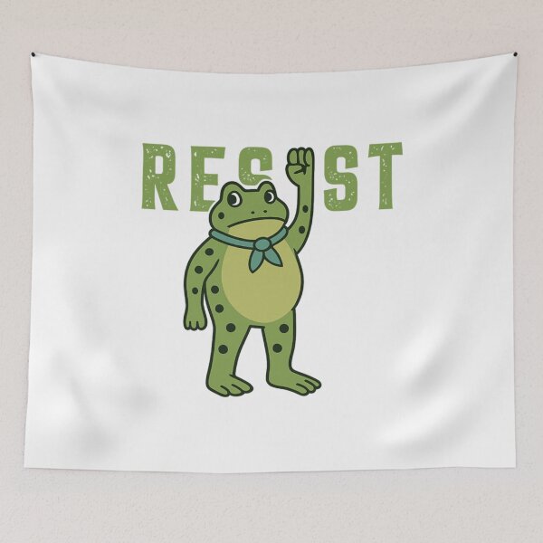 Item preview, Resist Portland Frog designed and sold by bumqiudci.