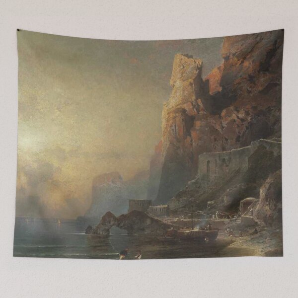 Item preview, Gulf of Salerno - Franz Richard Unterberger  designed and sold by Vintage Designs +.