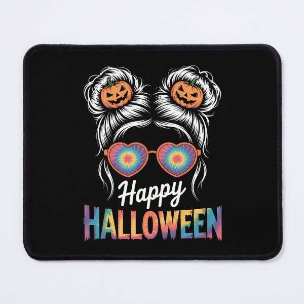 Item preview, Sunglasses Messy Bun Happy Halloween designed and sold by savrmiller.