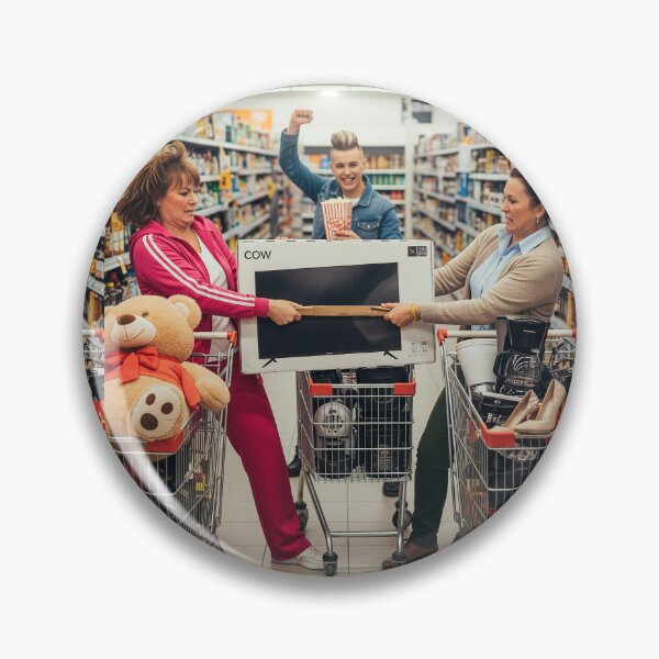 Item preview, Shopping cart wars at the supermarket designed and sold by Sartawsky.