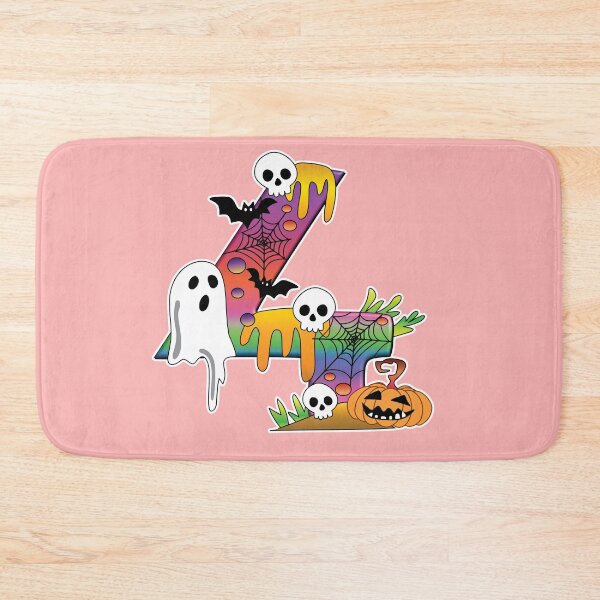 Item preview, Colorful Halloween Number Four Vector with Ghosts and Pumpkin designed and sold by RS4you.