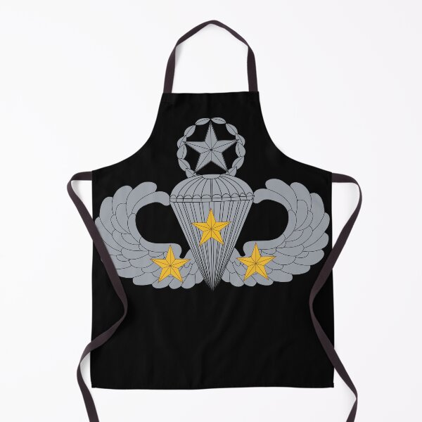 Item preview, Badge - Army - Parachutist - Master - 3 Combat Star X 300 designed and sold by Military Insignia Products.