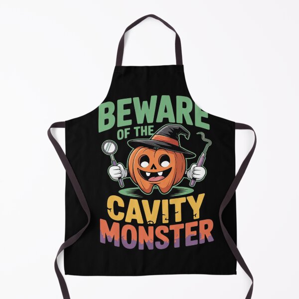 Item preview, Beware Of The Cavity Monster Halloween Dentist Dental designed and sold by BeetleMalon.