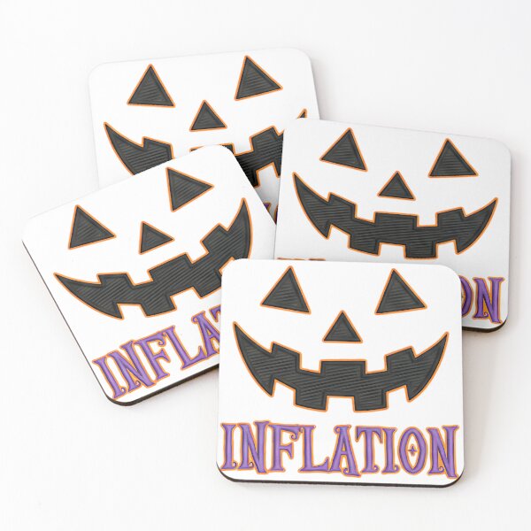 Item preview, Inflation Funny Halloween Pumpkin Design For Humor Fans Spooky Season And Fall Lovers designed and sold by ArtDesignTp.