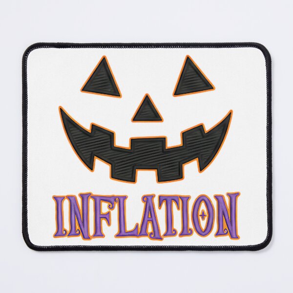 Item preview, Inflation Funny Halloween Pumpkin Design For Humor Fans Spooky Season And Fall Lovers designed and sold by ArtDesignTp.