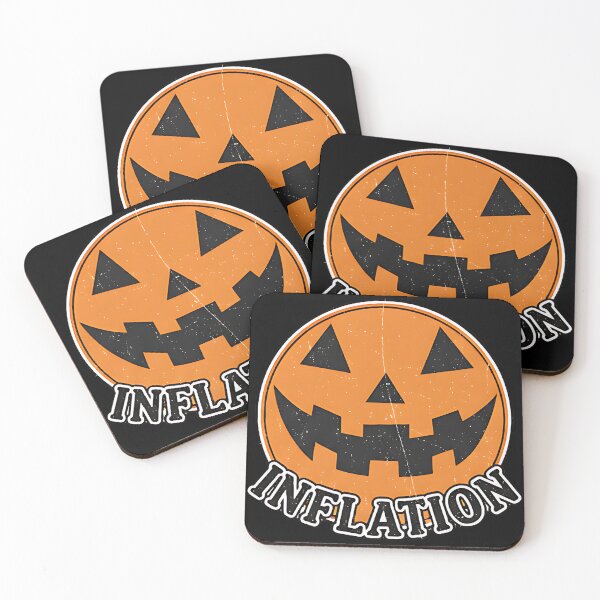 Item preview, Inflation Halloween Jack O Lantern Design For Funny Spooky Humor Fans And Fall Season Lovers designed and sold by ArtDesignTp.