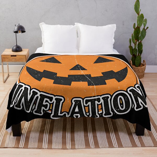 Item preview, Inflation Halloween Jack O Lantern Design For Funny Spooky Humor Fans And Fall Season Lovers designed and sold by ArtDesignTp.