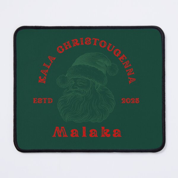 Item preview, Kala Christougenna Malaka – Retro Santa Christmas Design  Description: designed and sold by Olive&Om.