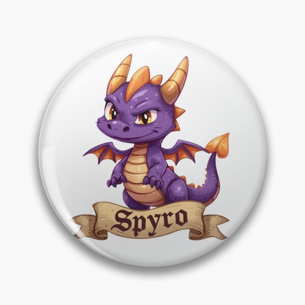 Item preview, Purple Dragon - Spyro designed and sold by PortobelloDesigns.