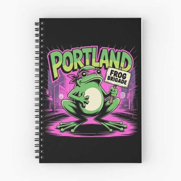 Item preview, Portland Frog Brigade designed and sold by Avenius Graphics.