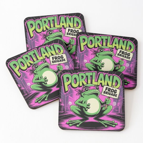 Item preview, Portland Frog Brigade designed and sold by Avenius Graphics.