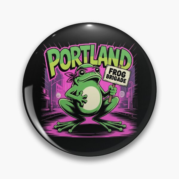Item preview, Portland Frog Brigade designed and sold by Avenius Graphics.