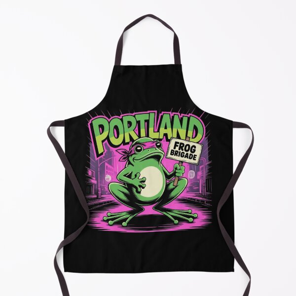 Item preview, Portland Frog Brigade designed and sold by Avenius Graphics.