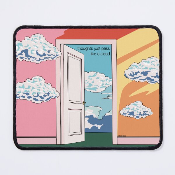 Item preview, Toughts pass just like a cloud by Sasa Elebea designed and sold by Sabrina Brugmann.