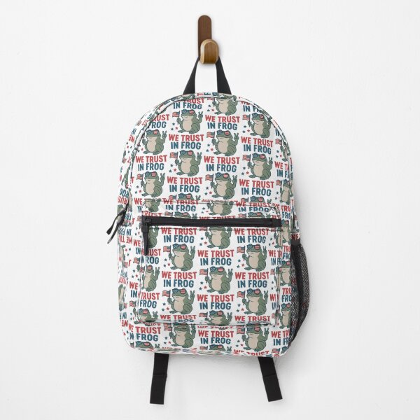 Item preview, Funny Patriotic Frog In Frog We Trust Retro US Flag Sunglasses Design designed and sold by damiforgye.