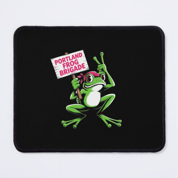 Item preview, Portland Frog Brigade Rebel Frog Street Art Design designed and sold by Avenius Graphics.