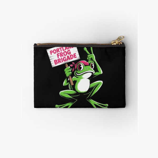 Item preview, Portland Frog Brigade Rebel Frog Street Art Design designed and sold by Avenius Graphics.