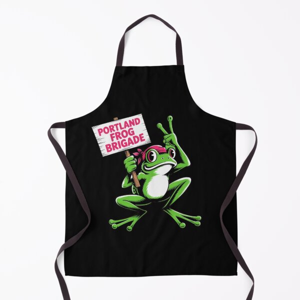 Item preview, Portland Frog Brigade Rebel Frog Street Art Design designed and sold by Avenius Graphics.