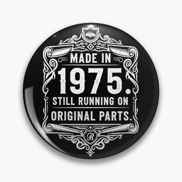 Item preview, Made in 1975 – Still Running on Original Parts | Vintage Birthday Gift designed and sold by Zagdan.