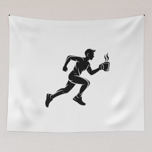 Item preview, Coffee Fueled Runner - Caffeine and Speed designed and sold by Reichcorp.