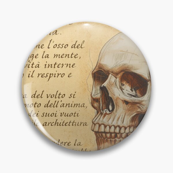 Item preview, Renaissance Notes: Study of the Human Head designed and sold by OOctopusStore.