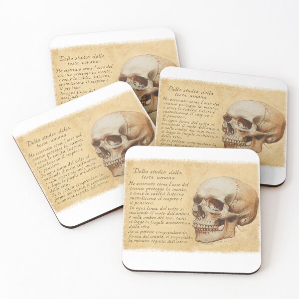 Item preview, Renaissance Notes: Study of the Human Head designed and sold by OOctopusStore.