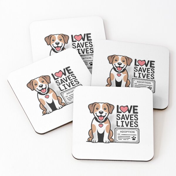 Item preview, Love Saves Lives - Pet Adoption Awareness designed and sold by Reichcorp.