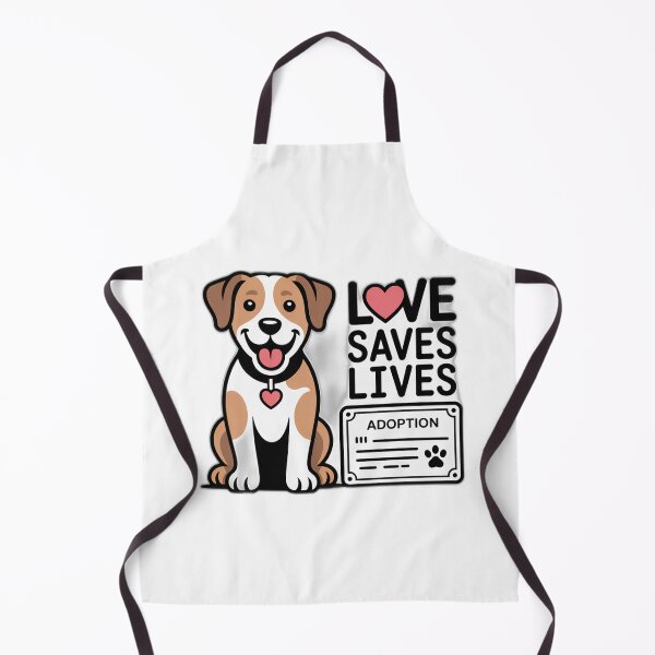 Item preview, Love Saves Lives - Pet Adoption Awareness designed and sold by Reichcorp.
