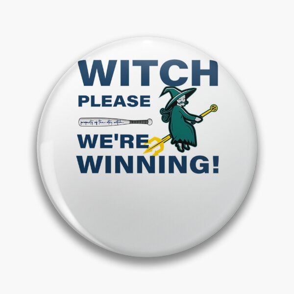 Item preview, Emerald City Winning Witch Please Baseball Mascot Fan Design designed and sold by damiforgye.