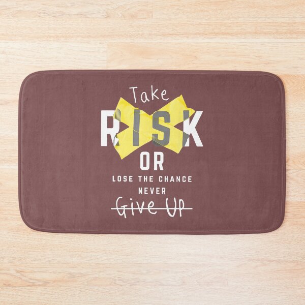 Item preview, Take Risk Or Lose Chance Never Give Up Motivational By Merch, Limited Edition, Perfect Gift For You designed and sold by floresuvart.