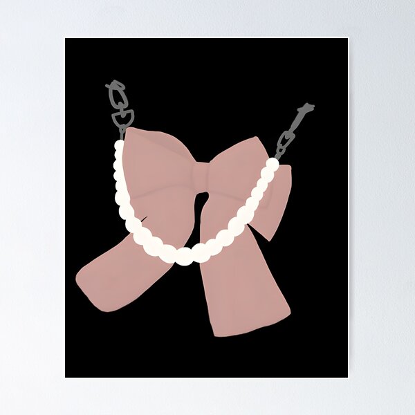 Item preview, Pearl Chain Ribbon Bag designed and sold by debbieeileenrzp.