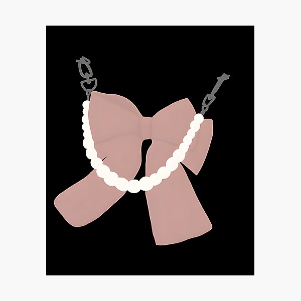 Item preview, Pearl Chain Ribbon Bag designed and sold by debbieeileenrzp.