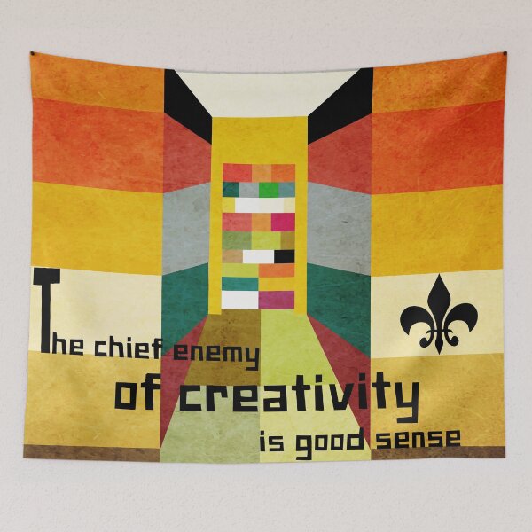 Item preview, The enemy of creativity designed and sold by Design4uStudio.