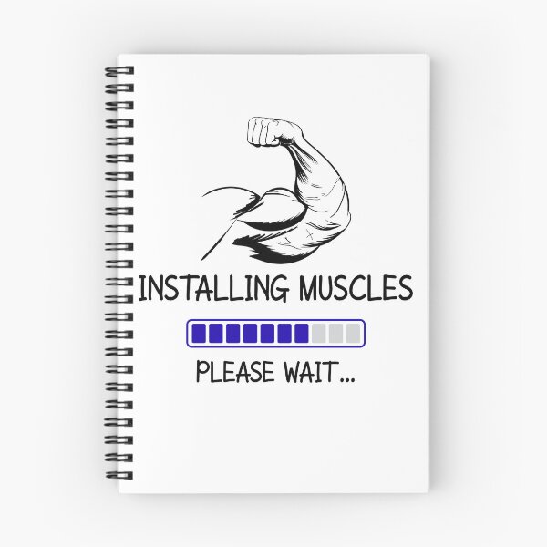 Item preview, Installing Muscles Please Wait designed and sold by JohnnyP-Store.