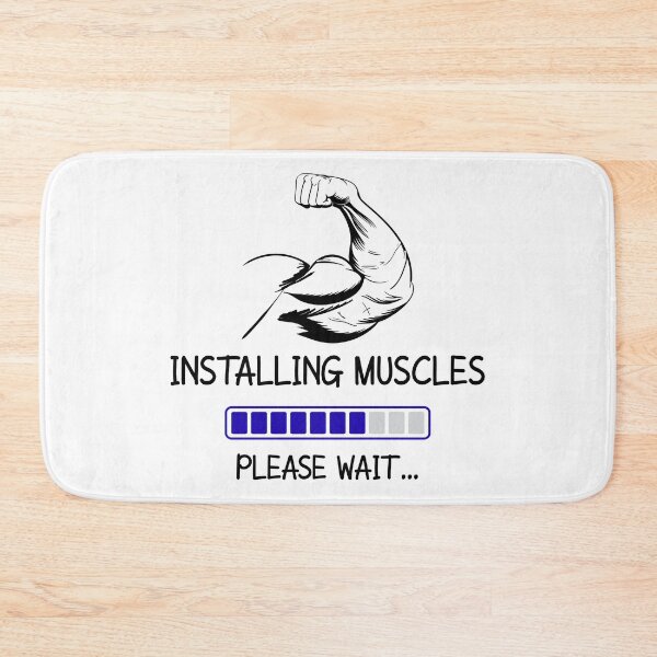 Item preview, Installing Muscles Please Wait designed and sold by JohnnyP-Store.