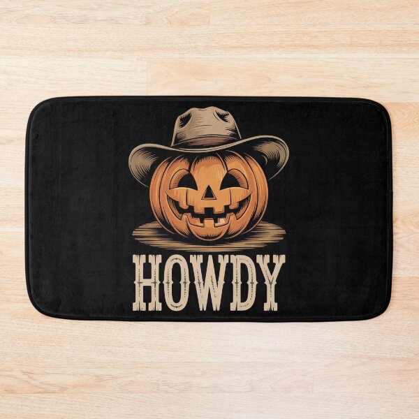 Item preview, Western Cowboy Pumpkin Howdy Halloween designed and sold by aidenpier.