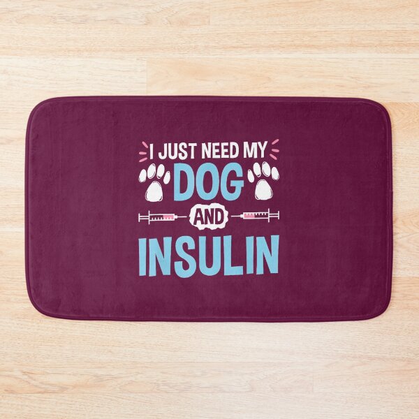 Artikelvorschau, Dog & Insulin Love – Diabetes Awareness von Merch, limitierte Auflage, perfektes Geschenk für Sie und Freunde entworfen und verkauft von Timothy Long.