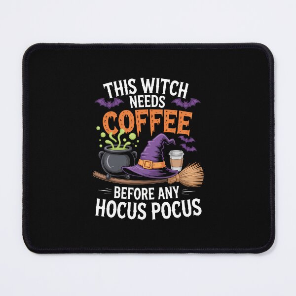 Item preview, Witch Cute Coffee Funny Halloween Caffeine designed and sold by aidenpier.