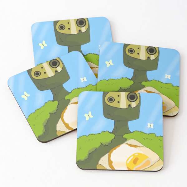 Item preview, Castle in the Sky's Robot Egg Toast designed and sold by SundropsDesigns.