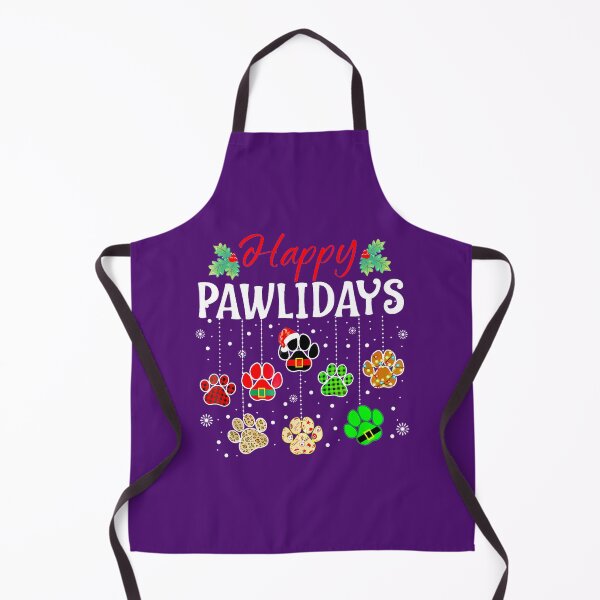 Item preview, Happy Pawlidays Funny Christmas Dog Paw Xmas Dogs Lover Gift Men Women Kidspng By Merch, Limited Ed designed and sold by Timothy Long.