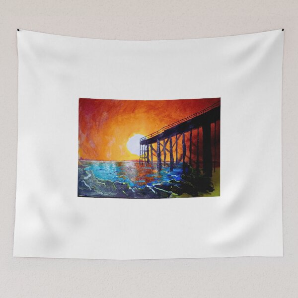 Item preview, Sunset Pier designed and sold by Slum-Alley.