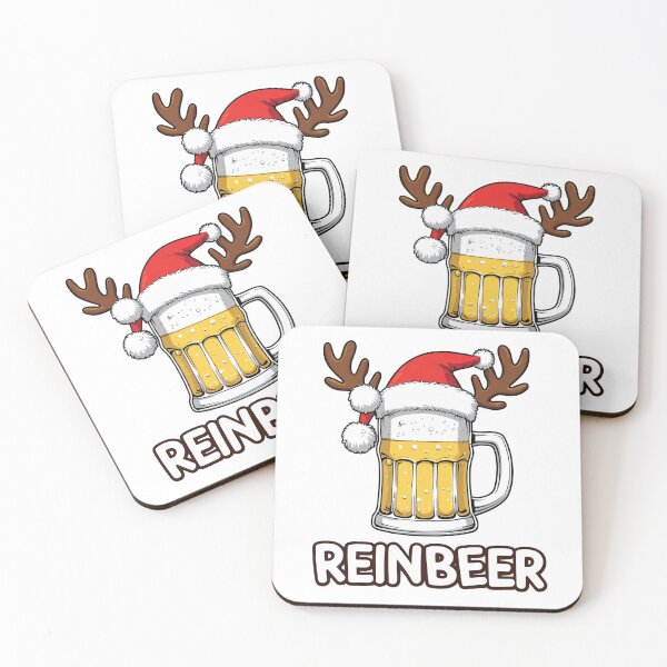 Item preview, Reinbeer Funny Christmas Beer Mug Holiday designed and sold by CaruanaStudios.