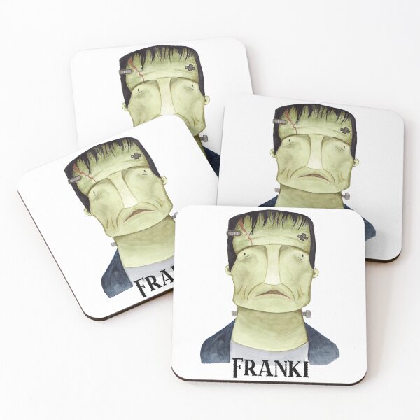 Item preview, Friendly Frankenstein Portrait – Halloween designed and sold by jllmartin.
