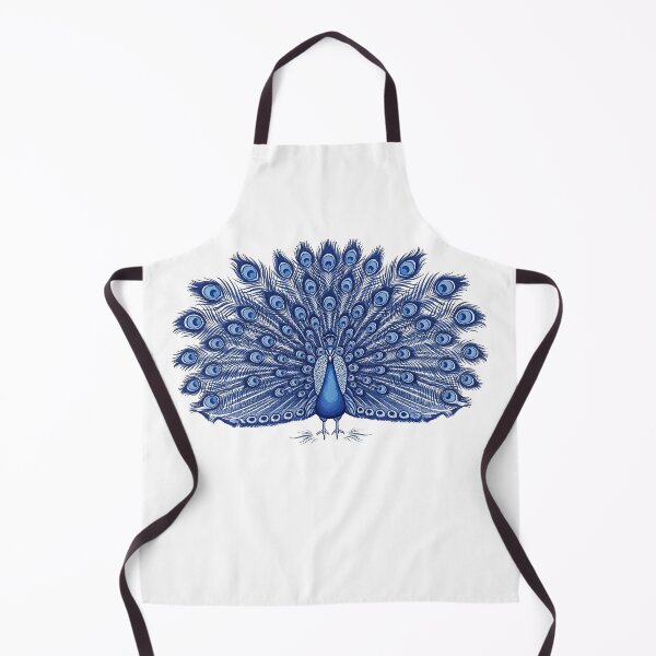 Item preview, Delft Blue Chinoiserie Peacock designed and sold by Pjotre7.