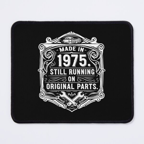 Item preview, Made in 1975 – Still Running on Original Parts | Retro Birthday Gift for Men designed and sold by Zagdan.