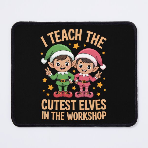 Item preview, Elves Christmas Xmas Teacher designed and sold by Sea4Adventures.